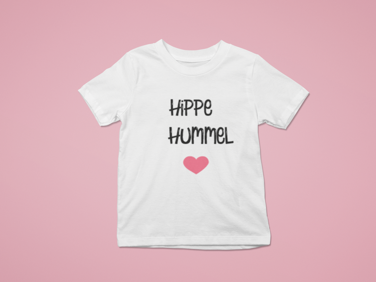 T-shirt - Hippe Hummel (maat 4 - 12 jaar)